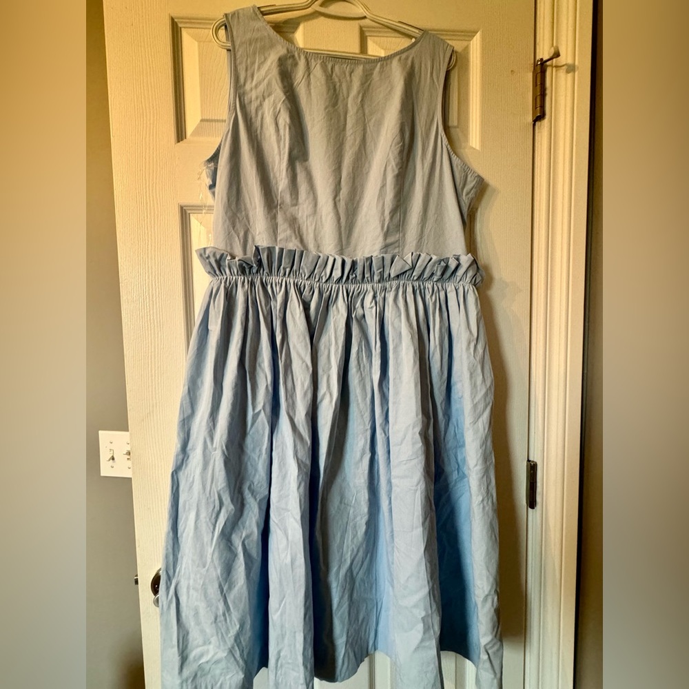 Light blue dress